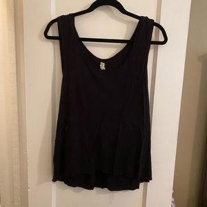 Free People Black tank